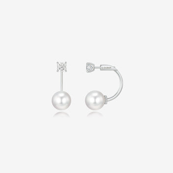 Signature. D Silver Earring JDRET4S626W