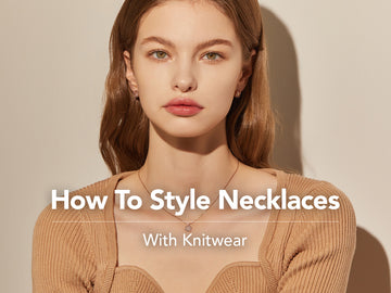 How To Style Necklaces With Knitwear