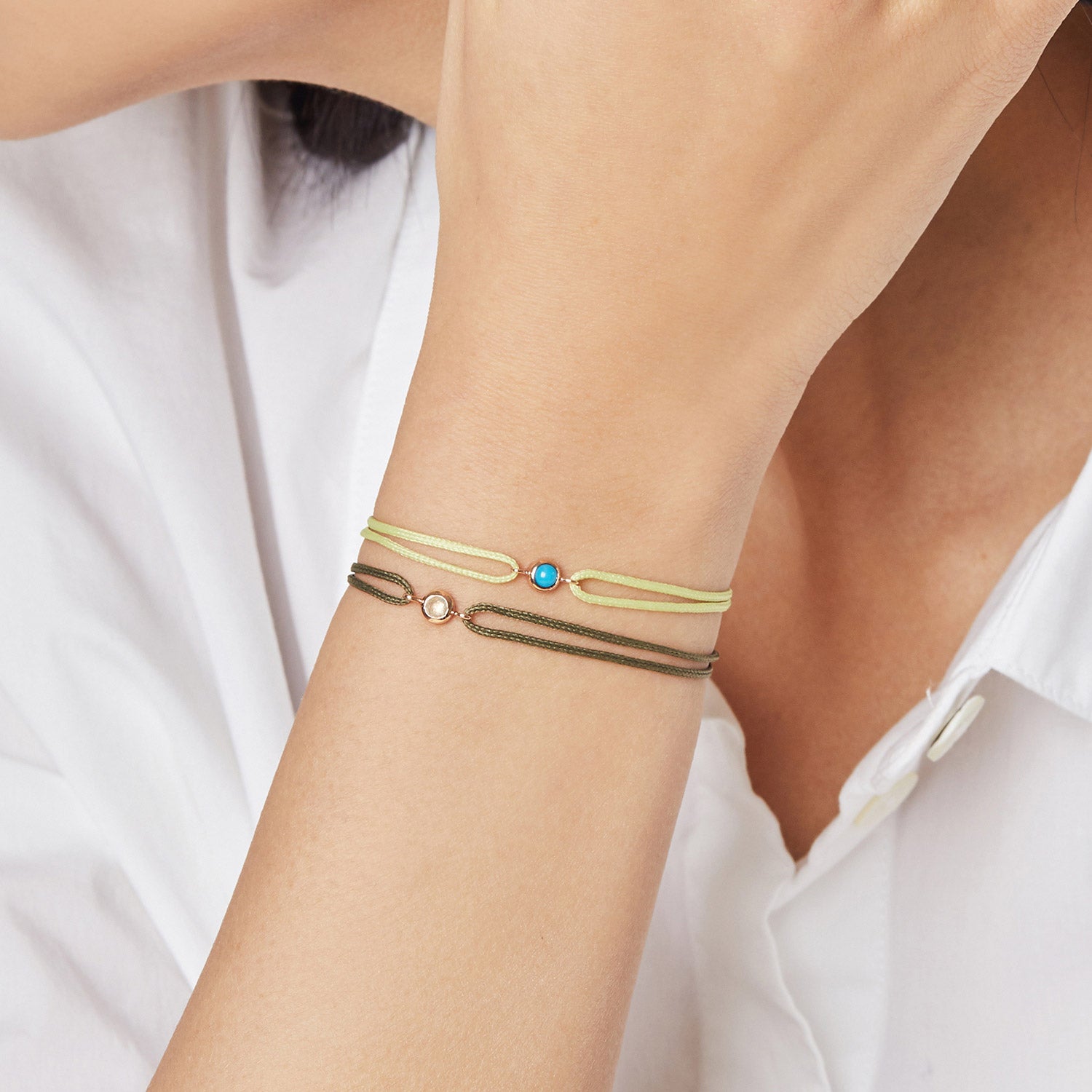 [April Birthstone] Debon D.D Gold Bracelet - DIDIER DUBOT