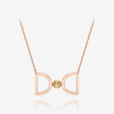 [April Birthstone] Debon D.D. Gold Necklace - DIDIER DUBOT
