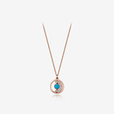 [December Birthstone] Petite D.D Gold Necklace - DIDIER DUBOT