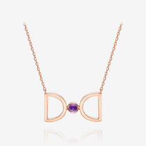 [Febuary Birthstone] Debon D.D. Gold Necklace - DIDIER DUBOT