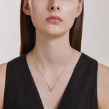 Mon Paris Silver Necklace