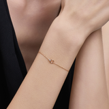 Signature. D Gold Bracelet