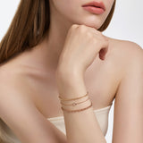 Dual D.D Gold Bracelet