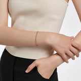 Dual D.D Gold Bracelet