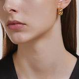 Sélection. D Brass Earring