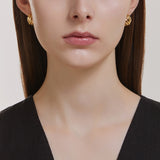 Sélection. D Brass Earring