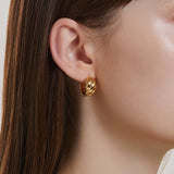 Sélection. D Brass Earring