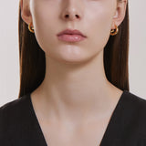 Sélection. D Brass Earring
