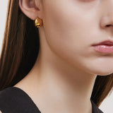 Sélection. D Brass Earring