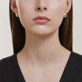 Sélection. D Brass Earring