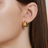 Sélection. D Brass Earring