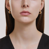 Sélection. D Brass Earring