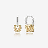 Selection. D Brass Earring