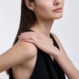 Signature. D Gold Earring