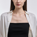 Signature. D Gold Earring