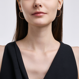 Signature. D Lab Diamond Gold Earring