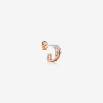 Signature. D Gold One-sided Earring JDRER3F05ZC