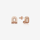 Dual D.D Gold Earring