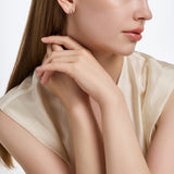 Dual D.D Gold Earring