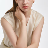 Dual D.D Gold Earring