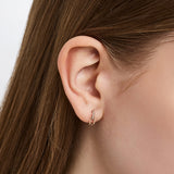 Dual D.D Gold Earring