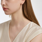 Dual D.D Gold One-sided Earring