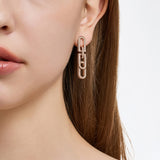 Dual D.D Gold Earring