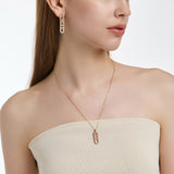 Dual D.D Gold Earring