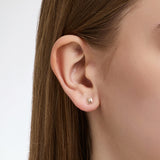 Dual D.D Gold Earring