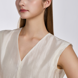 Miss. Doux Lab Diamond Gold Earring