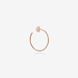 Signature. D Gold One-sided Earring