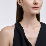 Signature. D Gold One-sided Earring