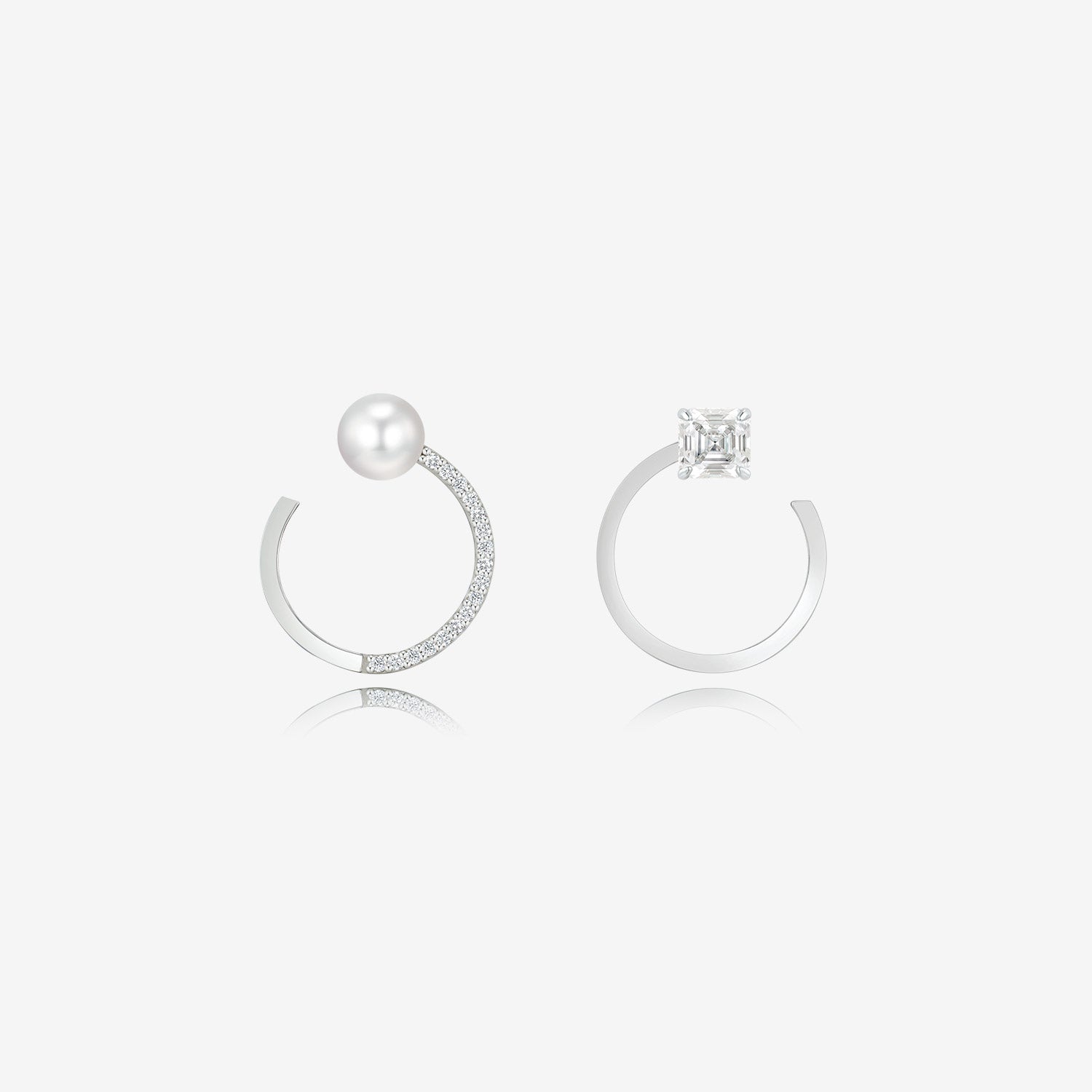 Signature. D Silver Earring JDRET4S616W