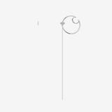 Signature. D Silver Earring