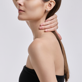 Signature. D Silver Earring