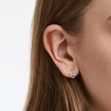 Dual D.D Gold Earring