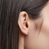 Signature. D Gold One-sided Earring