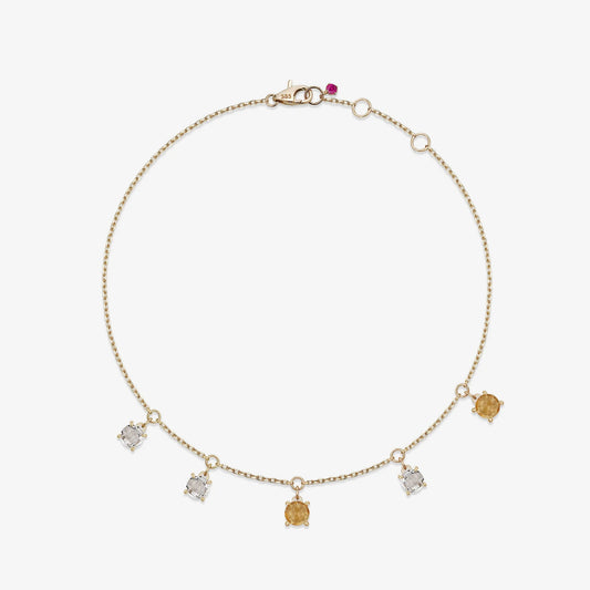 Louis Vuitton Blooming Strass Bracelet In Yellow Gold - Praise To