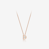 Miss. Doux Lab Diamond Silver Necklace