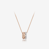 Miss. Doux Lab Diamond Gold Necklace