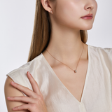 Miss. Doux Lab Diamond Gold Necklace