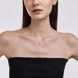 Signature. D Lab Diamond Gold Necklace