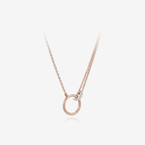 Signature. D Lab Diamond Gold Necklace