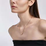 Signature. D Lab Diamond Gold Necklace