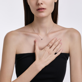 Signature. D Lab Diamond Gold Necklace