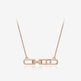 Dual D.D Gold Necklace