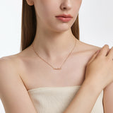 Dual D.D Gold Necklace