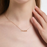 Dual D.D Gold Necklace
